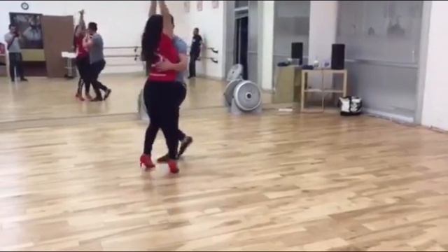 Bachata Group Lesson смотреть онлайн