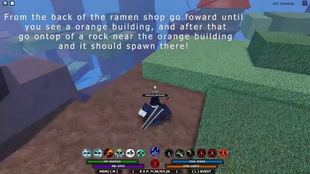 Stone Buster Spawn Location ( Shindo Life Roblox ) смотреть онлайн