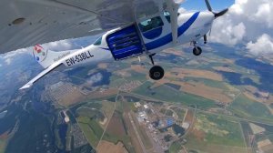 Самый высокий полет. Самолет Cessna-206. Вид с крыла. Максимальная высота 3700м #ВАСЬКАПИЛОТ #Cessn