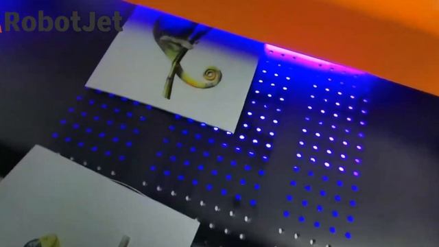 #uvprinting #printer #plastic #digitalmarketing PP Plastic Hollow Plate RobotJet UV Printing