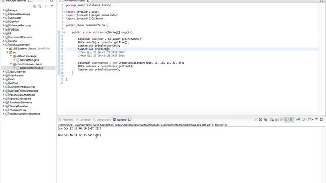 35 - Inzululwazi - Java in Xhosa - Calendar смотреть онлайн