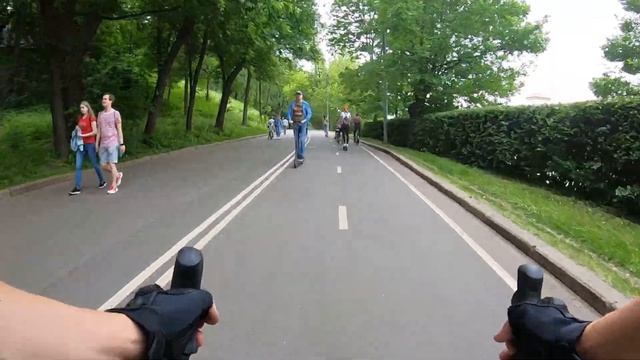 Очень опасная велодорожка