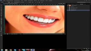 Обработка зубов в Photoshop CS6