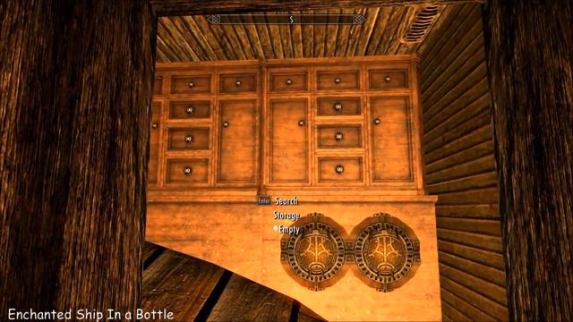 Enchanted Ship In A Bottle - Skyrim LE House Mod смотреть онлайн