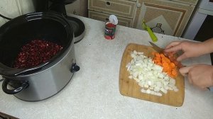 Фасоль приготовленная а медленноварке