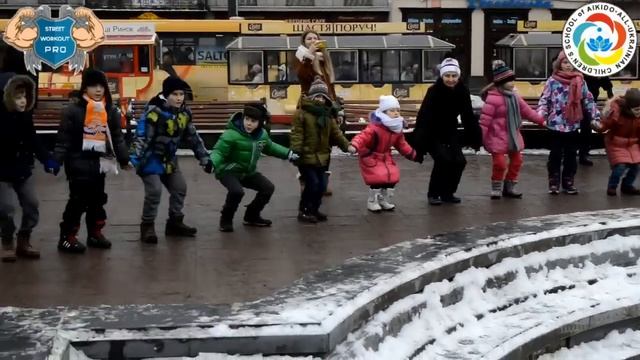 Флешмоб город Львов 6 января 2016 смотреть онлайн