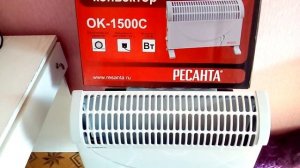 Самый бюджетный  Конвектор ОК-1500С (стич) Ресанта с сайта ozon  обзор