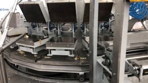 Автоматическая линия для производства вафельной трубочки с начинкой