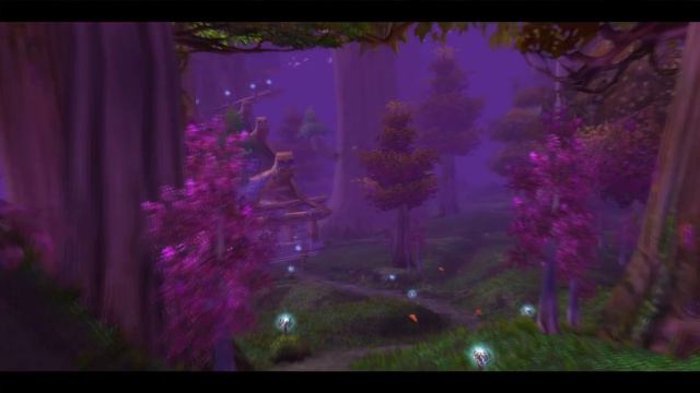 Вступительный ролик расы Ночных эльфов WoW Vanilla, TBC, WotLK смотреть онлайн