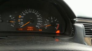Запуск Mercedes w210 дизель зимой