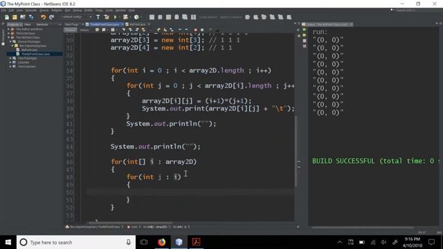 JAVA Bangla Tutorials 26 - foreach loop 2D Array