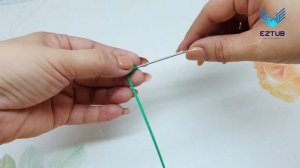 Tips for decorating quilling green flower 7 petals | Quilling ideas