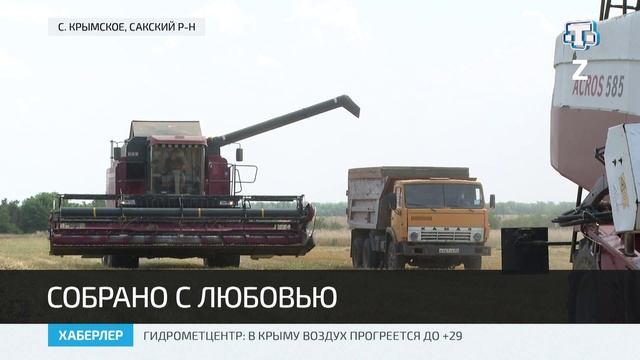 В Крыму приступили к уборке озимых зерновых