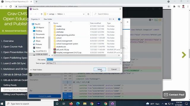 how to "clone project from gitlab" By "RimonIT Solution" смотреть онлайн