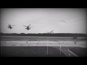 Кa-52 Взлет пилотажной группы