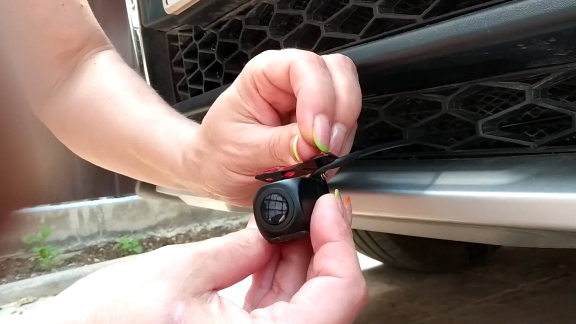 Lada Vesta SW Cross Перенос передней камеры смотреть онлайн