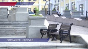 Соборная площадь и прилегающие к ней территории преобразились после благоустройства в Арзамасе