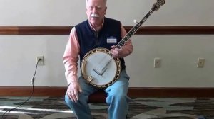 Banjothon 2017 John LaFoy and his Gibson flathead style 6