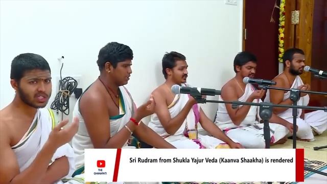 The Rudram from Shukla Yajur Veda | Kanva Shakha | Live Audio | Vedic Scholars смотреть онлайн