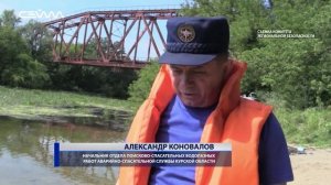 На жд мосту через реку Сейм установили запрещающие знаки