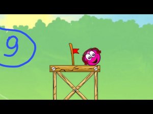 Красный Шар спасает любимую#9. ОПЯТЬ сложные уровни. Игра RedBall 3 на канале Солоденький Улитка