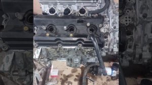 Ремонт двигателя инфинити фх35 к сожалению без подробности разобрана и собрана)))