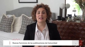 Más íconos verdes, nuevas funciones de publicaciones de Comunidad.mp4