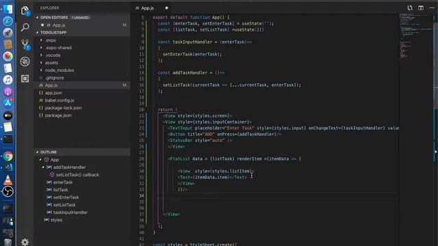 Learn FlatList in React Native. смотреть онлайн