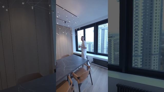 Новоселье в Квартире 160 м #дизайнинтерьера #дизайнгостиной #декор