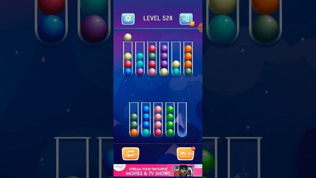 How to complete Easily 524 Level ball sort puzzle color sort Game Latest tricks 2023