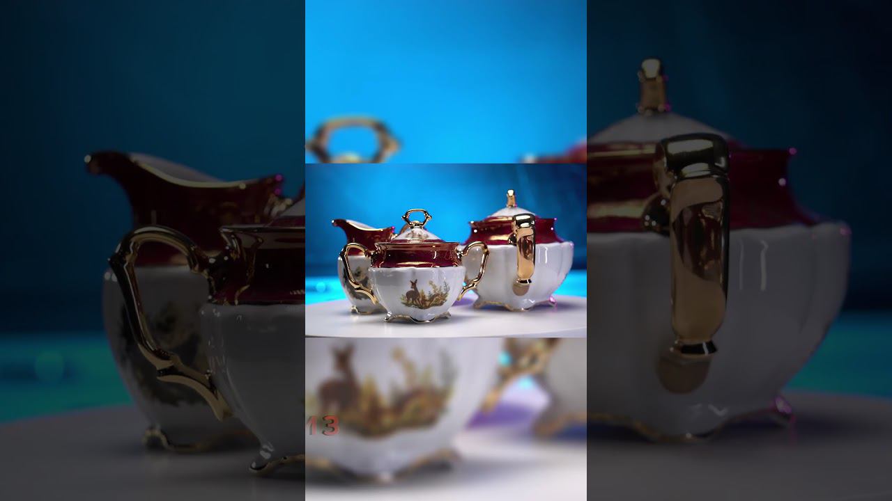 КРАСНЫЙ СЕРВИЗ ОХОТА Фарфор от Repast смотреть онлайн