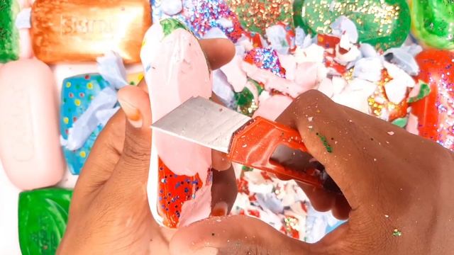 Carving soap ASMR 4K ?? | релакс | kolesya| 肥皂 | dry soap #asmr #satisfying #soap