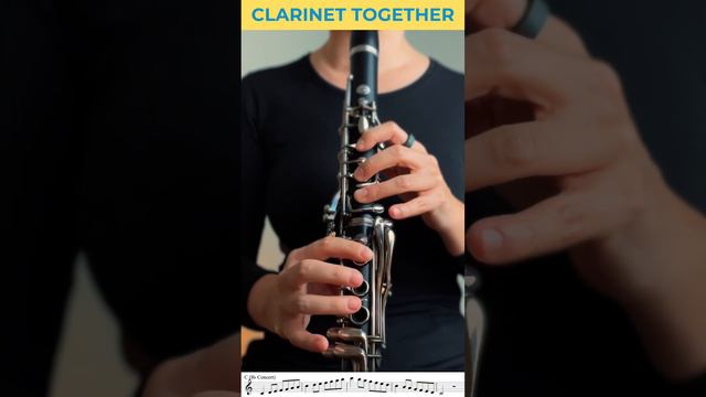 C Major Scale for Clarinet смотреть онлайн