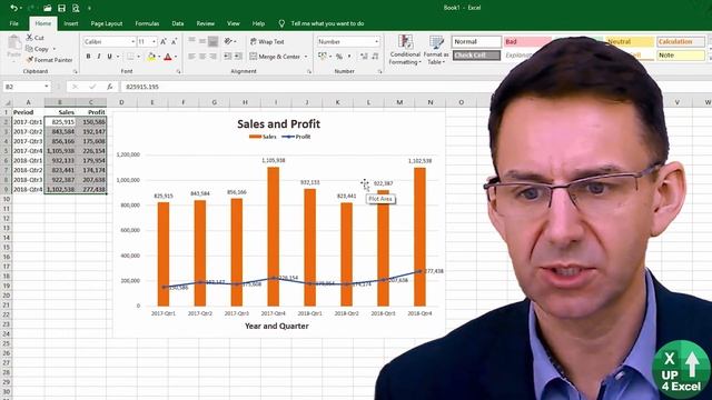 Change Chart Elements: Titles, Axis, Legend, Data Labels, Gridlines
