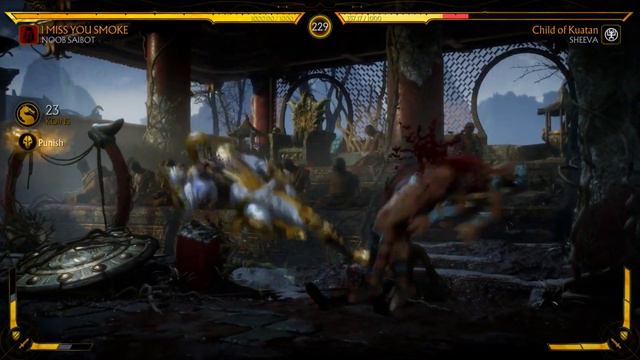 MK11 *NOOB SAIBOT* VERY HARD KLASSIC TOWER GAMEPLAY!! (NO MATCHES LOST)