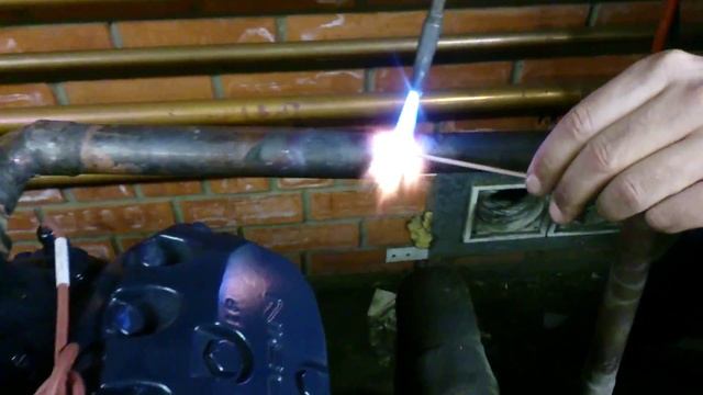 Пайка медных труб припоем смотреть онлайн