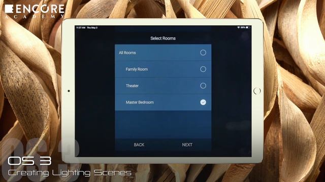 CONTROL4 OS 3 CREATING LIGHTING SCENES | ENCORE EAS