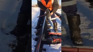 Промер понижения остряка в острие и в сечениях 5, 10, 15, 20 мм ПШВ