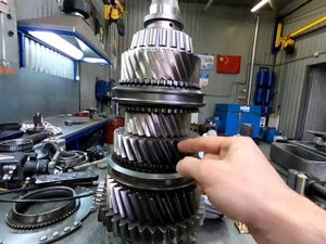 Сгорела коробка передач Камаз ZF 9S1310TO.