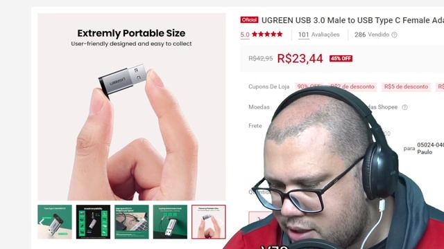 UGREEN USB 3 0 Male to USB Type C Female Adapter Converter смотреть онлайн