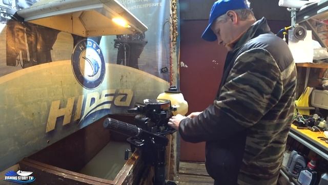 Пробуем раздушить лодочный мотор 5 л.с