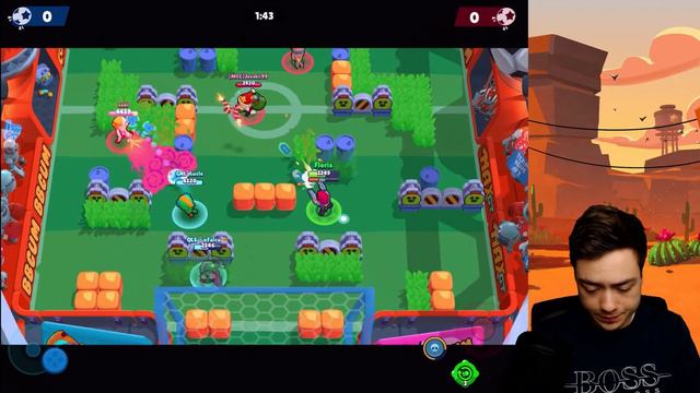 DUO MET NUMMER 10 LEON VD WERELD IN BRAWL STARS! смотреть онлайн