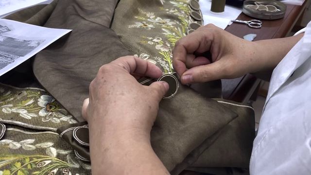 Реставрация кафтана и камзола XVIII века из музея Зарайский кремль