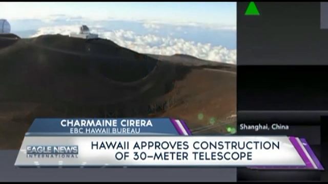 HAWAII APPROVES CONSTRUCTION OF 30 - METER TELESCOPE смотреть онлайн
