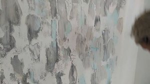 Состаренная стена своими руками очень просто )))