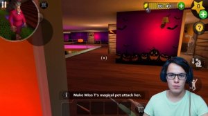 ЗЛАЯ УЧИТЕЛЬНИЦА ХЭЛЛОУИН Как пройти уровень в игре Scary Teacher 3D хэллоуин