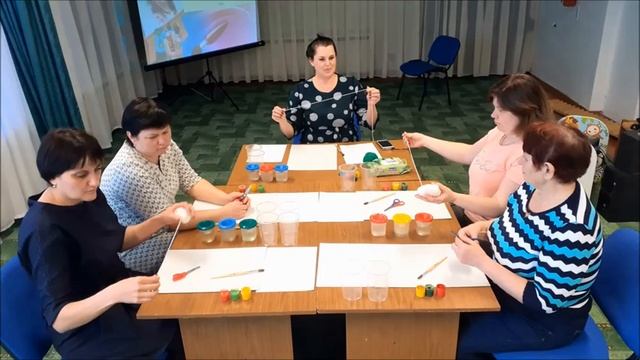 Мастер класс нетрадиционное рисование для воспитателей.