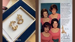 Австрийские фрукты, винтажные и антикварные броши, колье, клипсы. Обзор украшений 1940-50-80-х годо