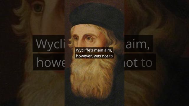 John Wycliffe changed the world forever#LearnEnglish #Englishlessons #ESL #AdvancedEnglish #bible