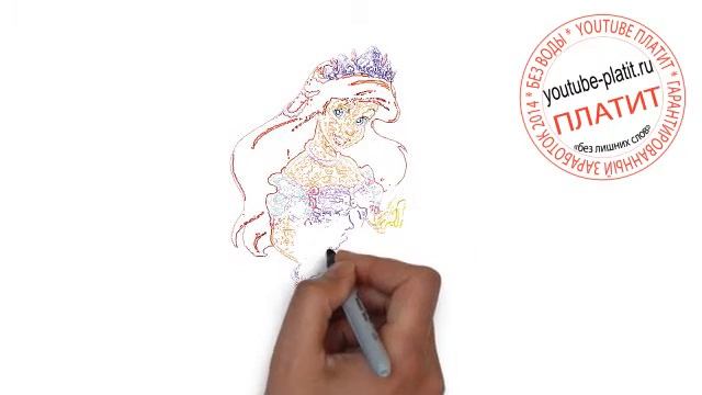 Смотреть внимательно как нарисовать русалку Как быстро и легко рисовать красивых русалок поэтапно смотреть онлайн